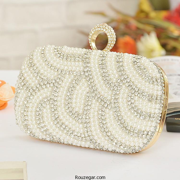 گلچینی از جدیدترین و زیباترین مدل کیف عروس مد سال 96-2017