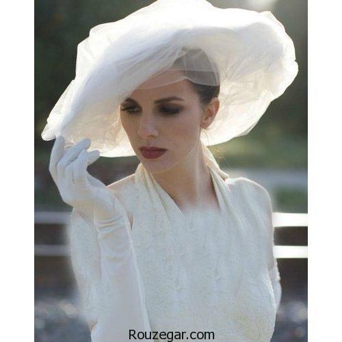 مدل کلاه عروس | گلچینی از شیک ترین و زیباترین مدل کلاه توری و گلدار عروس 96-2017