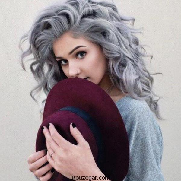 طیف های مختلف رنگ موی خاکستری + فرمول ترکیبی رنگ موی خاکستری