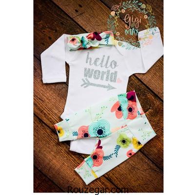 شیک ترین مدل لباس های نوزاد دخترانه 2017-1396