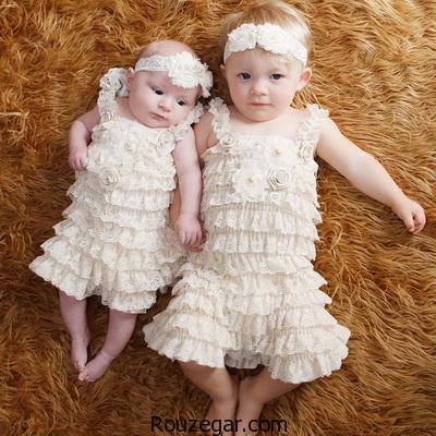 شیک ترین مدل لباس های نوزاد دخترانه 2017-1396