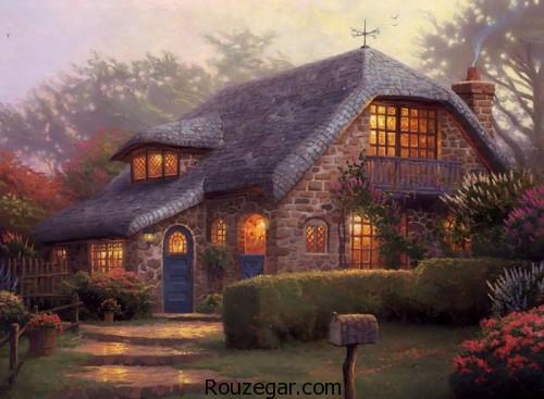 آثارنقاشی  توماس کینکد، نقاشی های توماس کینکد، آثار زیبای توماس کینکد