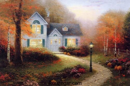 آثارنقاشی  توماس کینکد، نقاشی های توماس کینکد، آثار زیبای توماس کینکد