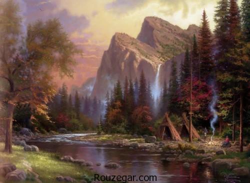 آثارنقاشی  توماس کینکد، نقاشی های توماس کینکد، آثار زیبای توماس کینکد