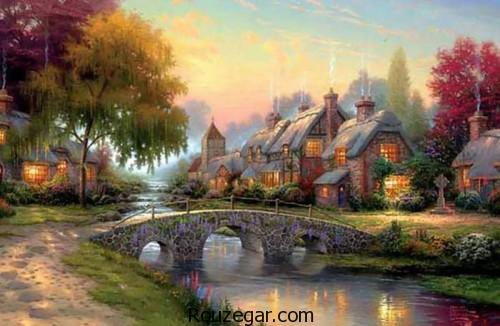 آثارنقاشی  توماس کینکد، نقاشی های توماس کینکد، آثار زیبای توماس کینکد