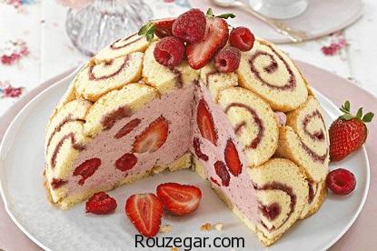 طرز تهیه شارلوت ،آموزش طرز تهیه شارلوت شکلاتی