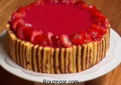 طرز تهیه شارلوت ،آموزش طرز تهیه شارلوت شکلاتی