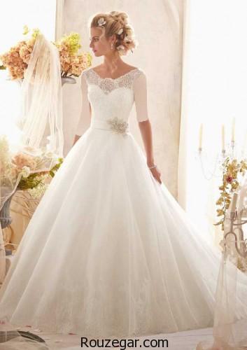 لباس عروس پفی ، لباس عروس پفی  2018