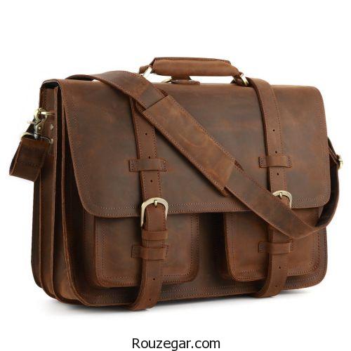 کیف چرم مردانه,کیف چرم مردانه دست دوز,کیف چرم اداری مردانه