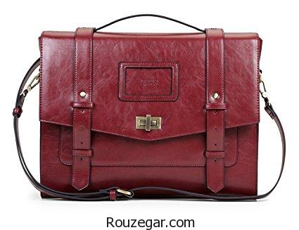 کیف چرم مردانه,کیف چرم مردانه دست دوز,کیف چرم اداری مردانه