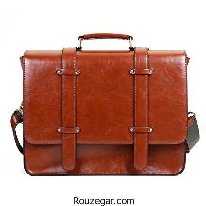 کیف چرم مردانه,کیف چرم مردانه دست دوز,کیف چرم اداری مردانه