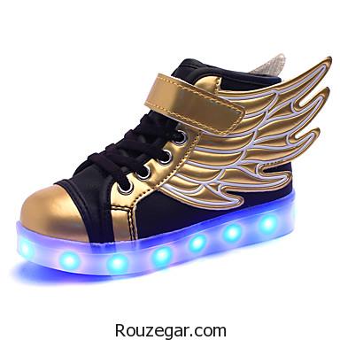 کفش چراغ دار LED، کتونی چراغ دار LED، کفش چراغ دار LED بچه گانه