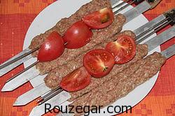 افزایش چسبندگی کباب کوبیده,جلوگیری از ریختن کباب کوبیده,دلیل سفت شدن کباب کوبیده