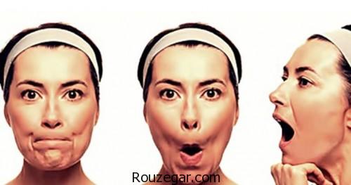 چرا صورت لاغر میشود