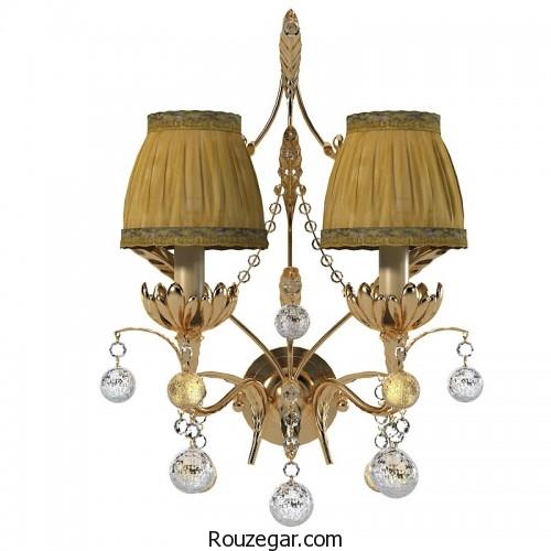 چراغ دیواری کلاسیک، چراغ دیواری کلاسیک 3D، چراغ دیواری کلاسیک 2018