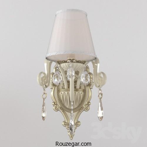 چراغ دیواری کلاسیک، چراغ دیواری کلاسیک 3D، چراغ دیواری کلاسیک 2018