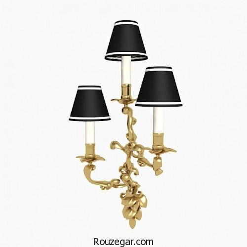 چراغ دیواری کلاسیک، چراغ دیواری کلاسیک 3D، چراغ دیواری کلاسیک 2018