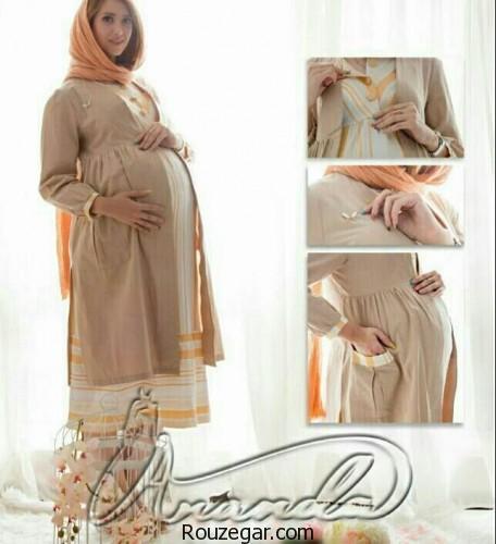 مدل مانتو بارداری، مدل مانتو بارداری ایرانی،مدل مانتو بارداری 2018