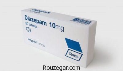 چگونگی مصرف دیازپام،دوز مصرف دیازپام،قرص آرام بخش دیازپام