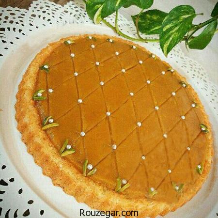  حلوا زعفرانی,طرز تهیه حلوا زعفرانی شیرازی,آموزش حلوا زعفرانی مجلسی