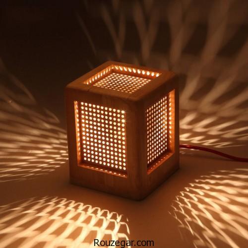 آباژور چوبی،مدل  آباژور چوبی