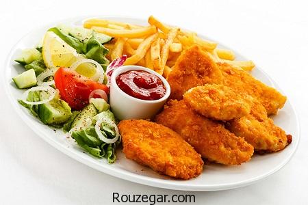 مرغ سوخاری,آموزش مرغ سوخاری پفکی,طرز تهیه مرغ سوخاری در فر