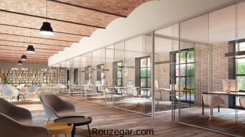 دیوار جداکننده، دیوار جداکننده اداری