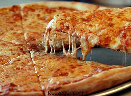 پیتزا آمریکایی,طرز تهیه پیتزا آمریکایی,آموزش پیتزا آمریکایی در خانه,دستور پخت پیتزا آمریکایی,طرز تهیه خمیر پیتزا آمریکایی,خمیر پیتزا آمریکایی