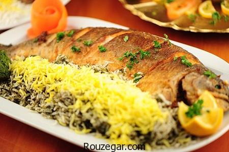 ماهی پلو,طرز تهیه ماهی پلو جنوبی,آموزش ماهی پلو خوشمزه