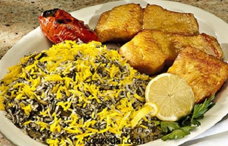 ماهی پلو,طرز تهیه ماهی پلو جنوبی,آموزش ماهی پلو خوشمزه