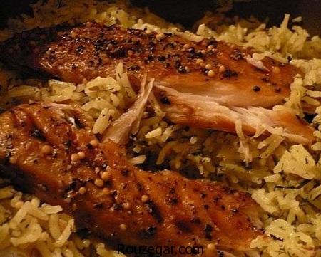 ماهی پلو,طرز تهیه ماهی پلو جنوبی,آموزش ماهی پلو خوشمزه