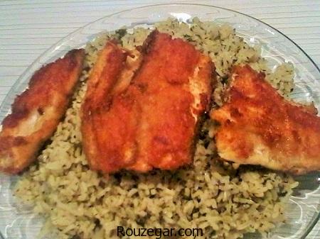 ماهی پلو,طرز تهیه ماهی پلو جنوبی,آموزش ماهی پلو خوشمزه