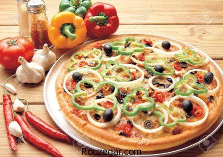پیتزا سبزیجات,طرز تهیه پیتزا سبزیجات ایتالیایی,آموزش پیتزا سبزیجات رژیمی,طرز تهیه پیتزا سبزیجات خانگی,پیتزا سبزیجات بدون فر,پیتزا سبزیجات بادمجان
