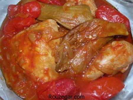  خورش بادمجان,طرز تهیه خورش بادمجان خوشمزه,آموزش خورش بادمجان با گوشت 