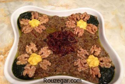 تزیین غذا ،تزیین غذای ایرانی،  تزیین غذای مجلسی ایرانی