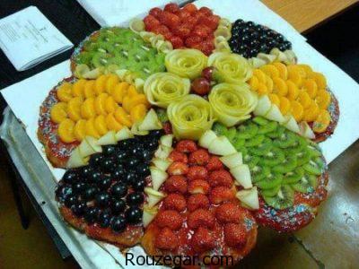 تزیین غذا ،تزیین غذای ایرانی،  تزیین غذای مجلسی ایرانی