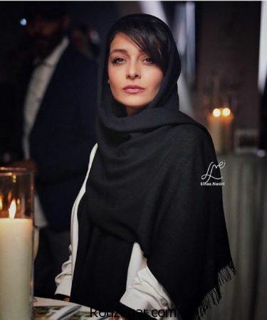 ساره بیات در مراسم اکران خصوصی فیلم زرد