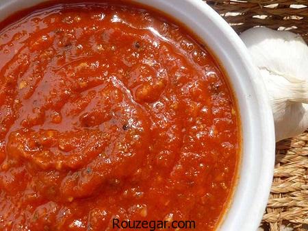 سوپ گوجه فرنگی,طرز تهیه سوپ گوجه فرنگی رژیمی,آموزش سوپ گوجه فرنگی ایتالیایی