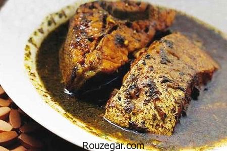 قلیه ماهی,طرز تهیه قلیه ماهی خوزستانی,آموزش قلیه ماهی با تمر هندی