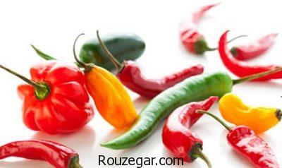 خواص فلفل برای پوست,خواص فلفل برای مو,خواص فلفل برای معده