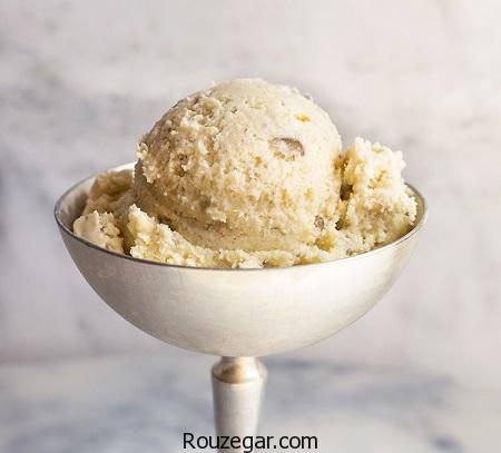 بستنی گردویی,طرز تهیه بستنی گردویی خوشمزه,آموزش بستنی گردویی خانگی