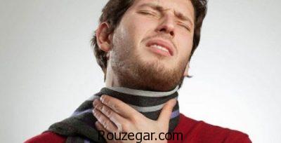 درمان گلودرد آلرژیک،علت گلودرد ناگهانی،علت گلودرد صبحگاهی