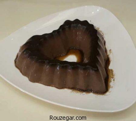 کرم کارامل,طرز تهیه کرم کارامل خانگی,آموزش کرم کارامل شکلاتی خوشمزه