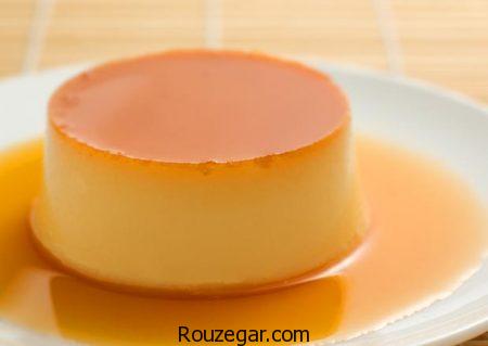 کرم کارامل,طرز تهیه کرم کارامل خانگی,آموزش کرم کارامل شکلاتی خوشمزه