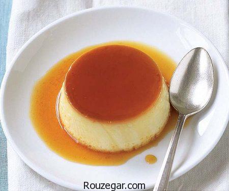 کرم کارامل,طرز تهیه کرم کارامل خانگی,آموزش کرم کارامل شکلاتی خوشمزه