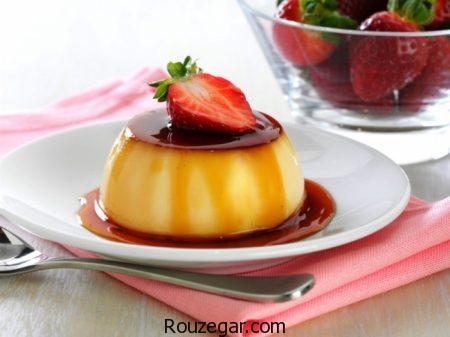 کرم کارامل,طرز تهیه کرم کارامل خانگی,آموزش کرم کارامل شکلاتی خوشمزه