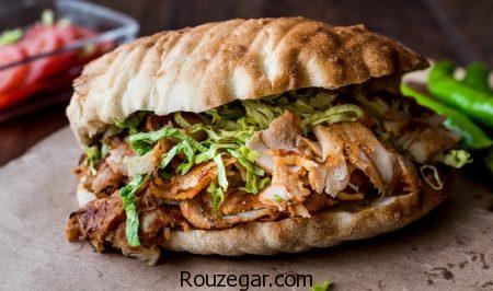 کباب ترکی,طرز تهیه کباب ترکی با مرغ,آموزش کباب ترکی خانگی خوشمزه