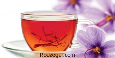 خواص چای زعفران برای قلب،خواص چای زعفران خلط آور،کاهش فشار خون با خواص چای زعفران