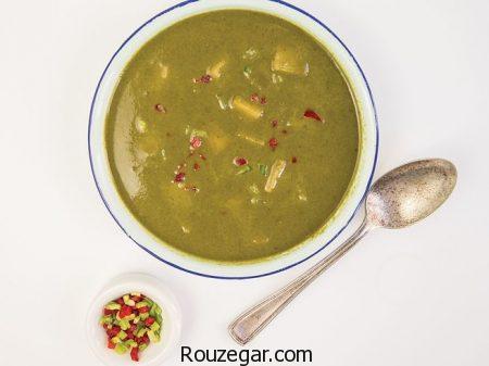 سوپ سیب زمینی,طرز تهیه سوپ سیب زمینی و قارچ,آموزش سوپ سیب زمینی با خامه