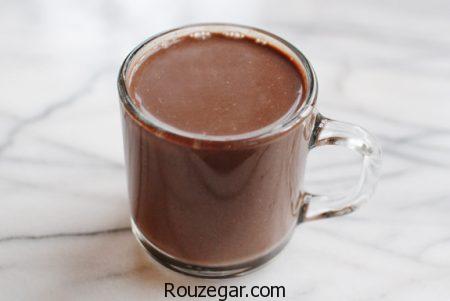 شیر کاکائو,طرز تهیه شیر کاکائو مجلسی,آموزش شیر کاکائو خوشمزه